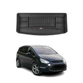 OMAC Premium Bandeja Maletero Alfombrilla para Ford S-Max 2006-2014 7Asiento